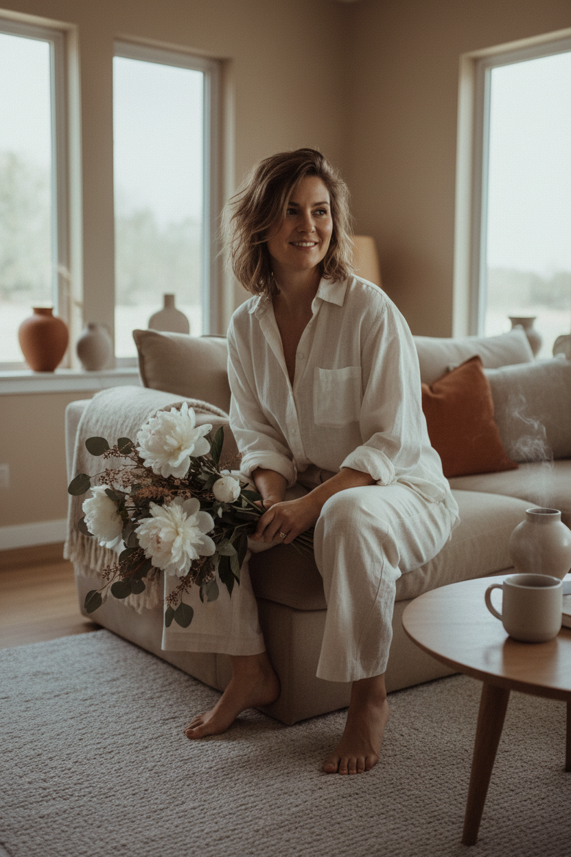 much more casual and have it vertical 